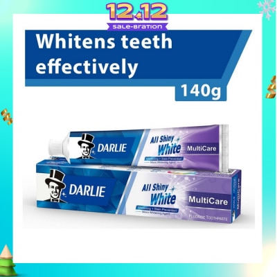 DARLIE All Shiny White Toothpaste MultiCare (Whitening + Stain Prevention) 140g