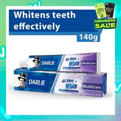 DARLIE All Shiny White Toothpaste MultiCare (Whitening + Stain Prevention) 140g