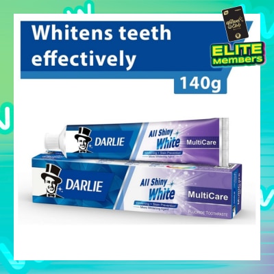DARLIE All Shiny White Toothpaste MultiCare (Whitening + Stain Prevention) 140g