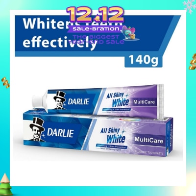 DARLIE All Shiny White Toothpaste MultiCare (Whitening + Stain Prevention) 140g