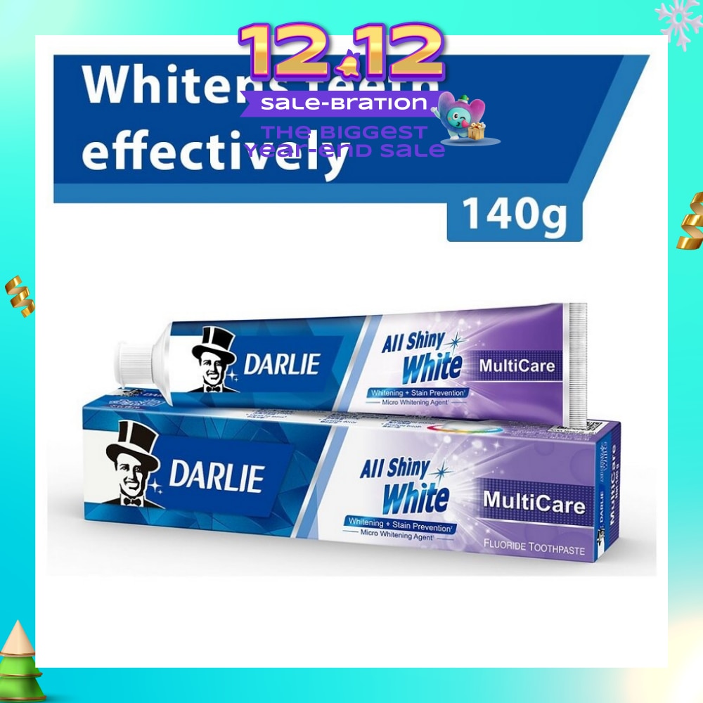 All Shiny White Toothpaste MultiCare (Whitening + Stain Prevention) 140g