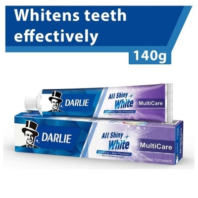 DARLIE All Shiny White Toothpaste MultiCare (Whitening + Stain Prevention) 140g