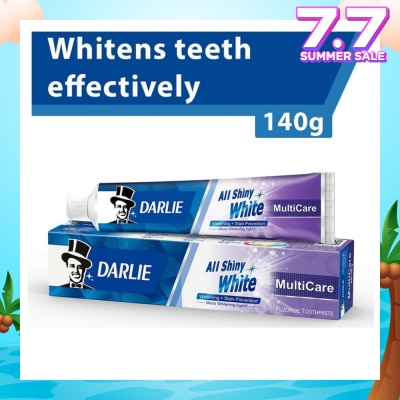 DARLIE All Shiny White Toothpaste MultiCare (Whitening + Stain Prevention) 140g