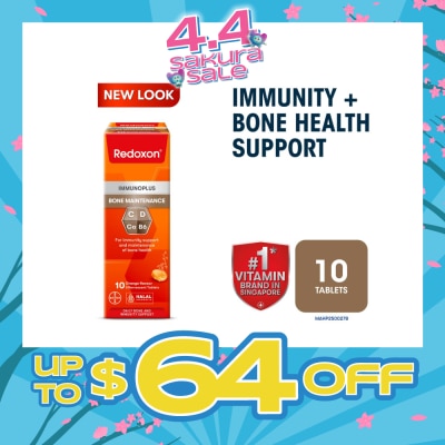REDOXON - Immunoplus Bone Maintenance Effervescent Tablet 10s
