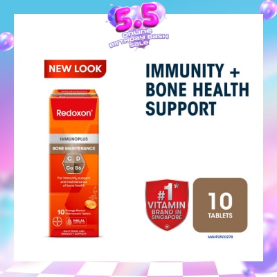 REDOXON - Immunoplus Bone Maintenance Effervescent Tablet 10s