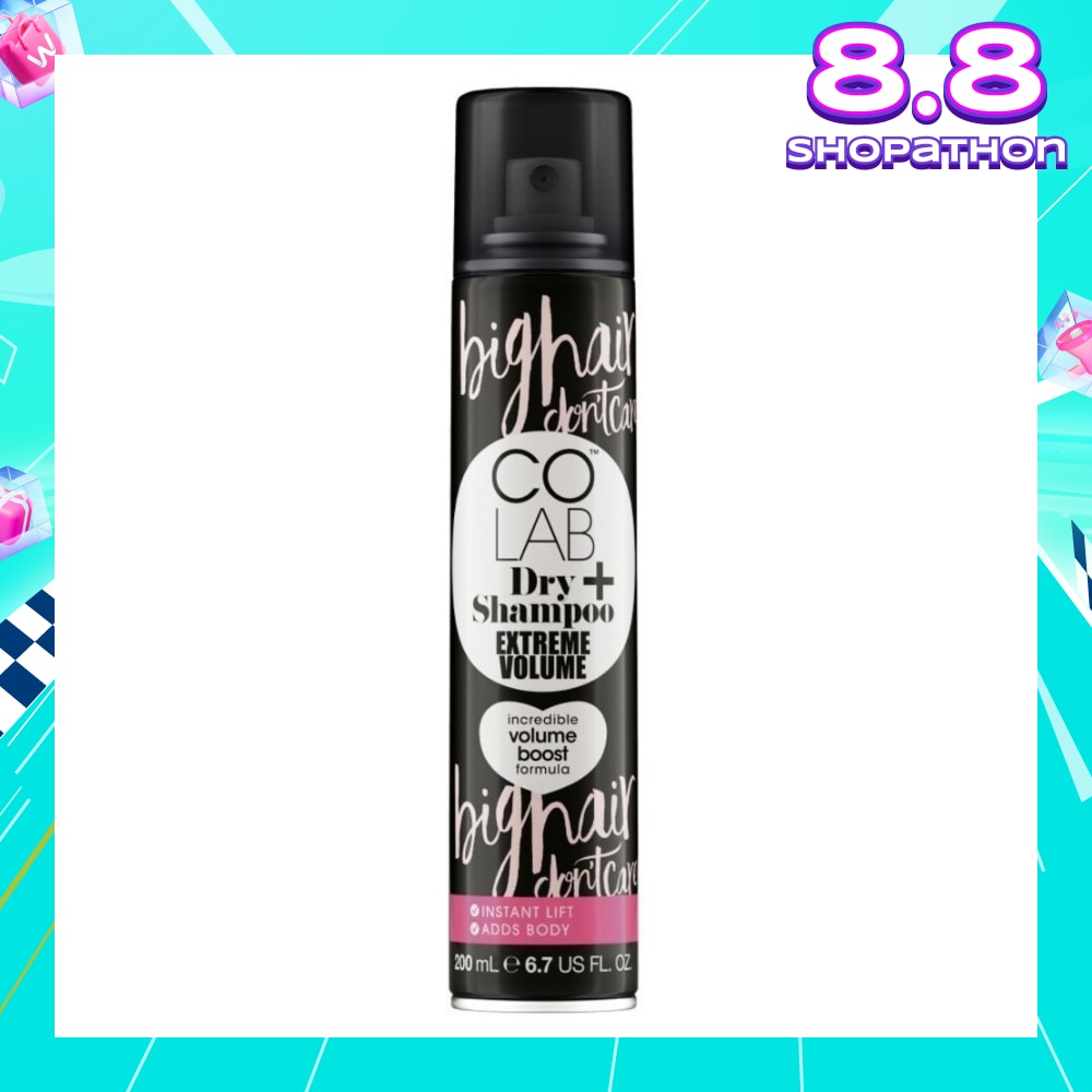 Dry Shampoo Extreme Volume Incredible Volume Boost Formula (Instant Lift, Adds Body) 200ml