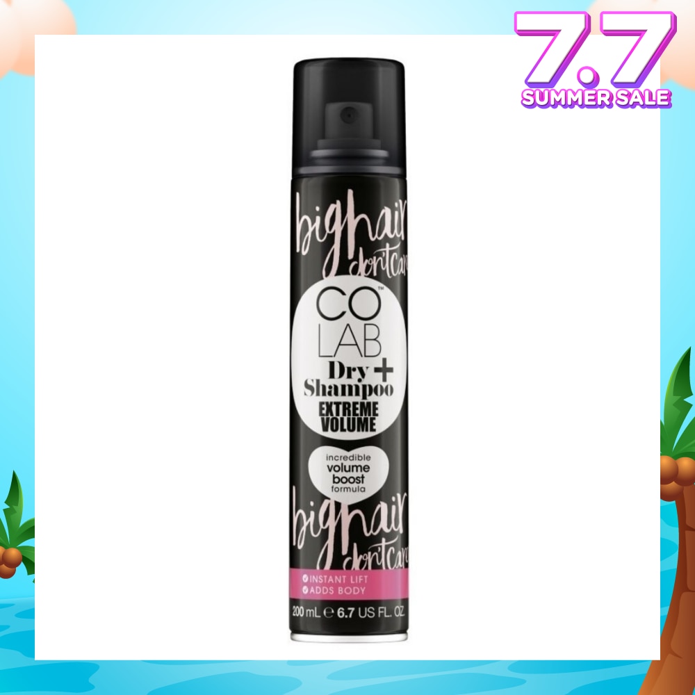 Dry Shampoo Extreme Volume Incredible Volume Boost Formula (Instant Lift, Adds Body) 200ml