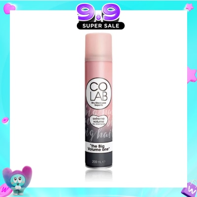 COLAB - Dry Shampoo Extreme Volume Incredible Volume Boost Formula (Instant Lift, Adds Body) 200ml image