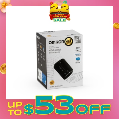 OMRON Omron Smart Elite+ HEM-7600T Blood Pressure Monitor