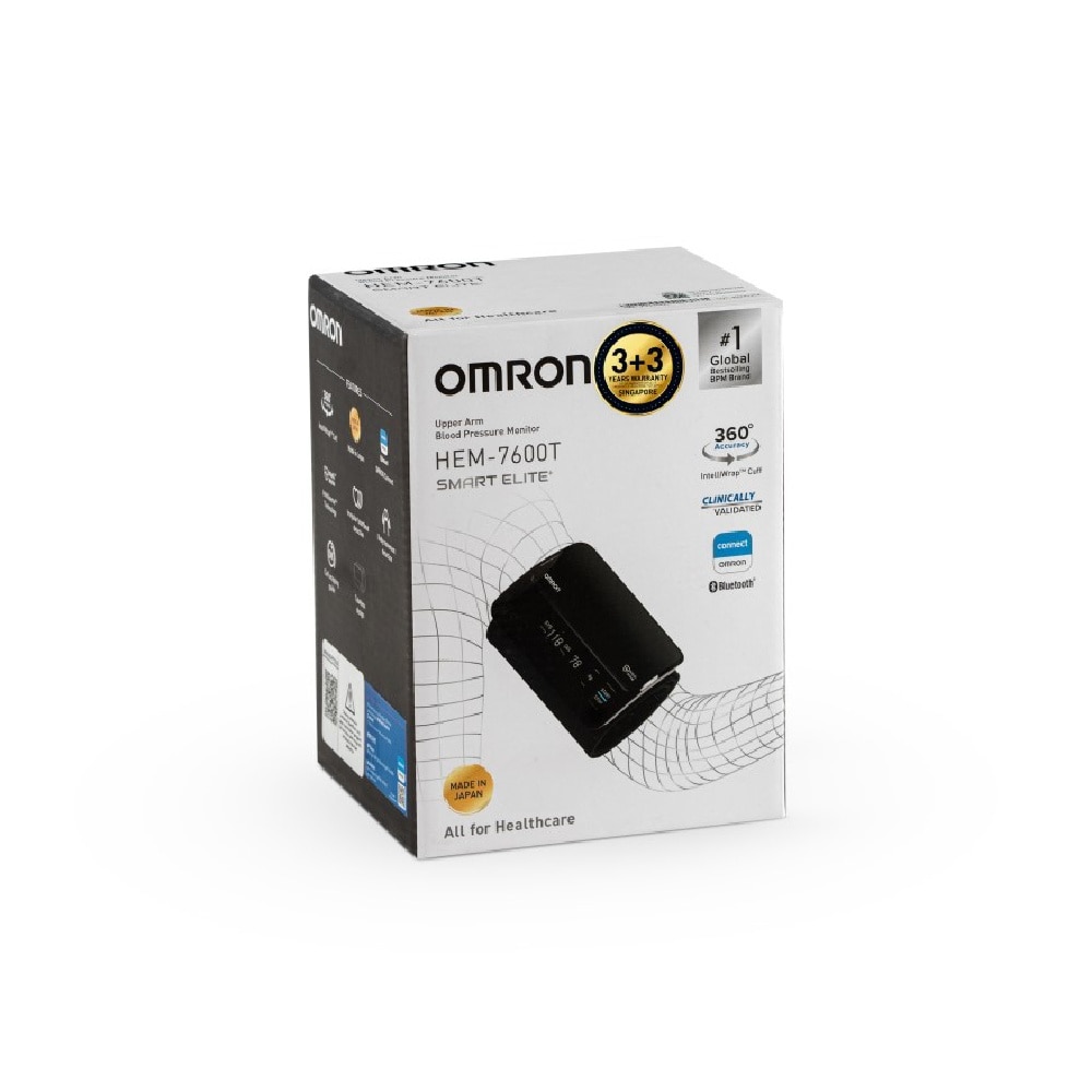 Omron Smart Elite+ HEM-7600T Blood Pressure Monitor