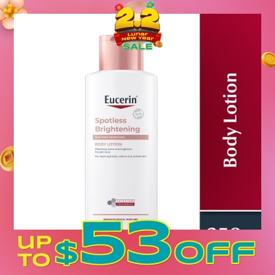 EUCERIN Ultrawhite Spotless Body Lotion SPF7 (Repairs Dull & Damaged Skin) 250ml