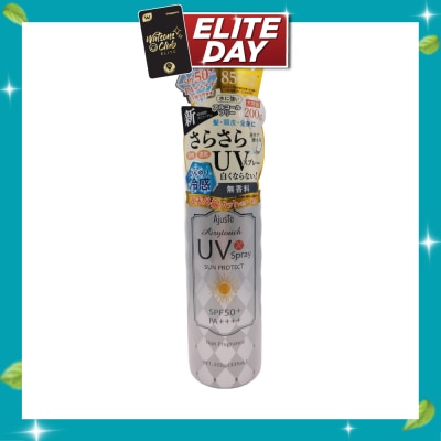 AJUSTE Airy Touch UV Spray Fragrance Free 200g image