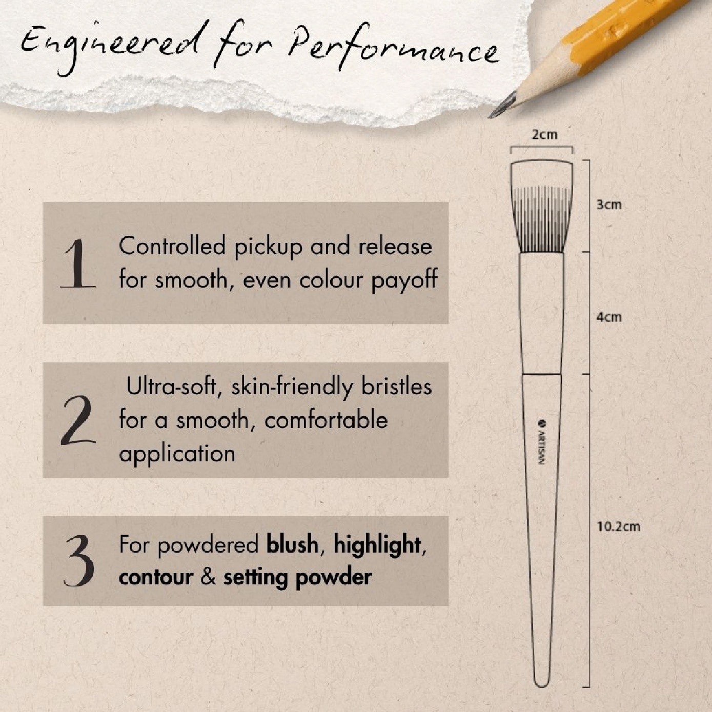 Artisan Light Blush Brush F23 1s