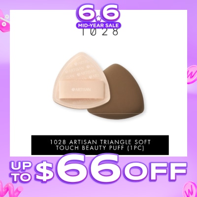 1028 - Artisan Triangle Soft Touch Beauty Puff 1s