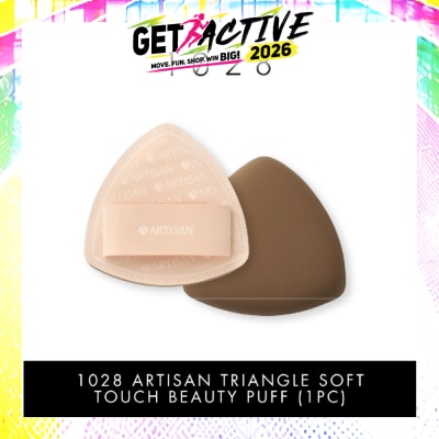 1028 - Artisan Triangle Soft Touch Beauty Puff 1s image