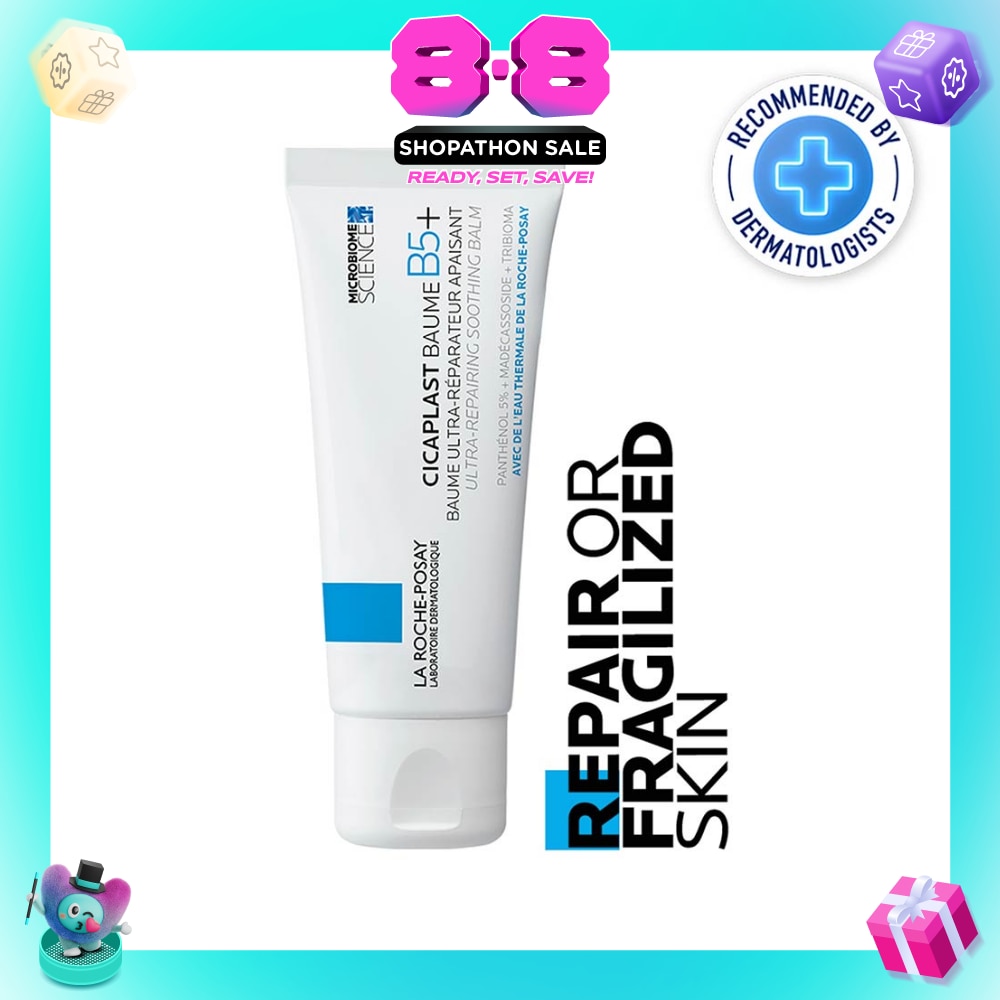 Cicaplast Baume B5 (Skin Repair & Soothing Moisturiser with Panthenol for Irritated & Dry Skin) 100ml