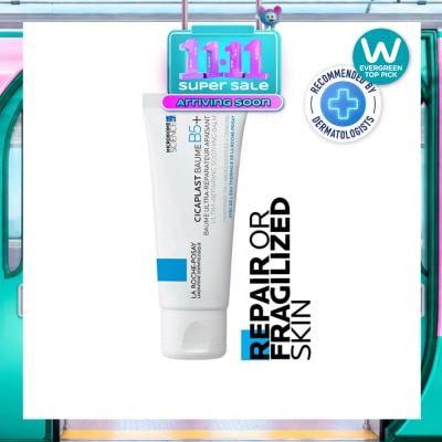 LA ROCHE POSAY Cicaplast Baume B5 (Skin Repair & Soothing Moisturiser with Panthenol for Irritated & Dry Skin) 100ml image