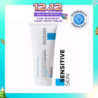 LA ROCHE-POSAY Cicaplast Baume B5 (Skin Repair & Soothing Moisturiser with Panthenol for Irritated & Dry Skin) 100ml