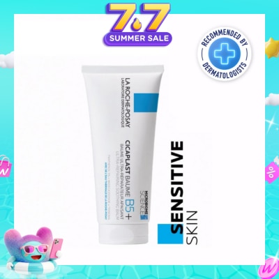 LA ROCHE-POSAY - Cicaplast Baume B5 (Skin Repair & Soothing Moisturiser with Panthenol for Irritated & Dry Skin) 100ml
