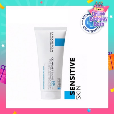 LA ROCHE-POSAY Cicaplast Baume B5 (Skin Repair & Soothing Moisturiser with Panthenol for Irritated & Dry Skin) 100ml
