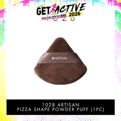 1028 - Artisan Pizza Shape Powder Puff 1s image