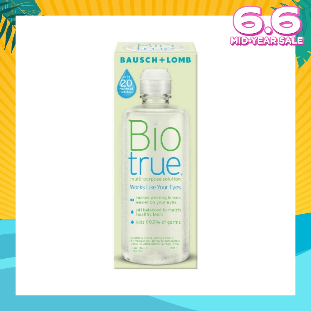 Bio True MultiPurpose Solution 300ml (Expiry: Feb`2026)