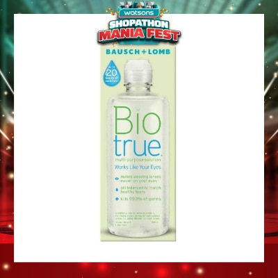 BAUSCH + LOMB - Bio True MultiPurpose Solution 300ml