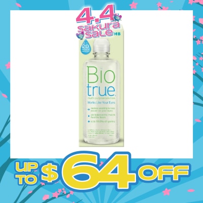 BAUSCH + LOMB - Bio True MultiPurpose Solution 300ml (Expiry: Nov`2026)