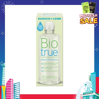 BAUSCH + LOMB Bio True MultiPurpose Solution 300ml (Expiry: Feb`2026)