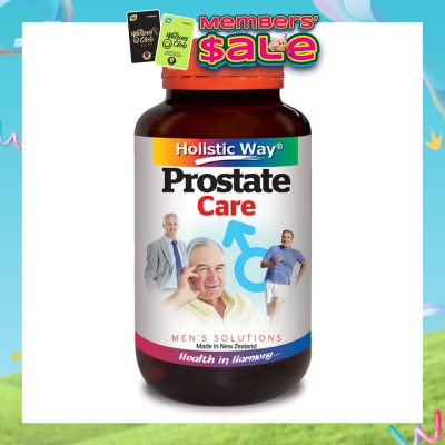 HOLISTIC WAY - Prostate Care Softgel (Suitable for Men 30yrs Above For Support Prostate Protection & Healthy Ongoing Function) 60s