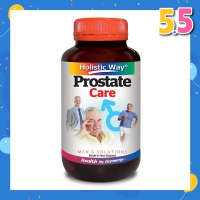 HOLISTIC WAY Prostate Care Softgel (Suitable for Men 30yrs Above For Support Prostate Protection & Healthy Ongoing Function) 60s