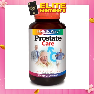 HOLISTIC WAY Prostate Care Softgel (Suitable for Men 30yrs Above For Support Prostate Protection & Healthy Ongoing Function) 60s