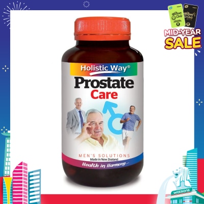 HOLISTIC WAY Prostate Care Softgel (Suitable for Men 30yrs Above For Support Prostate Protection & Healthy Ongoing Function) 60s