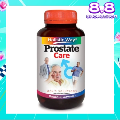 HOLISTIC WAY Prostate Care Softgel (Suitable for Men 30yrs Above For Support Prostate Protection & Healthy Ongoing Function) 60s