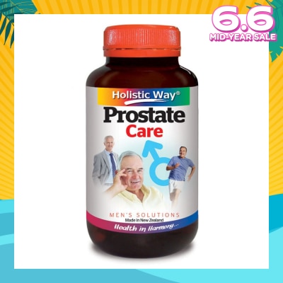HOLISTIC WAY Prostate Care Softgel (Suitable for Men 30yrs Above For Support Prostate Protection & Healthy Ongoing Function) 60s