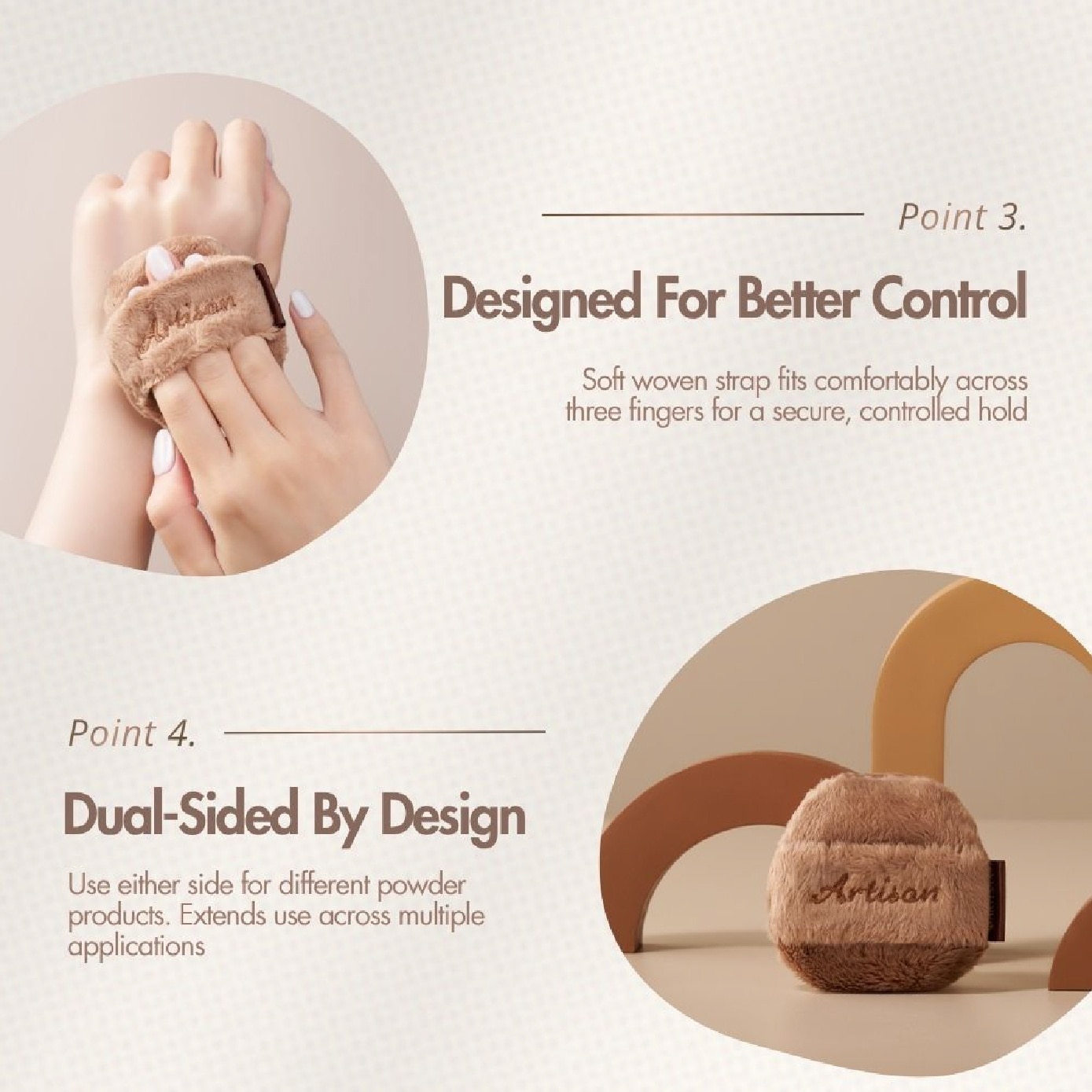 Artisan Fluffy Powder Puff 1s