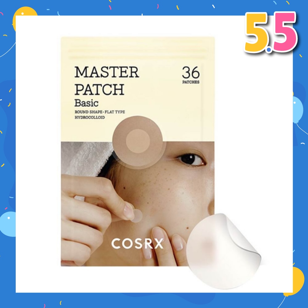 Master Patch Basic Round Shape Flat Type 36s