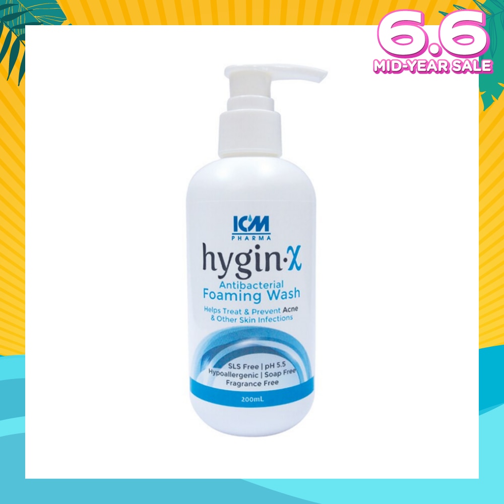 Hygin-X Antibacterial Foaming Wash 200ml