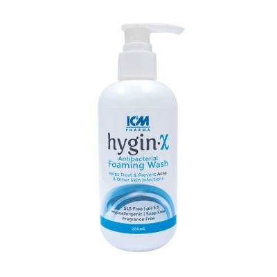 ICM PHARMA Hygin-X Antibacterial Foaming Wash 200ml