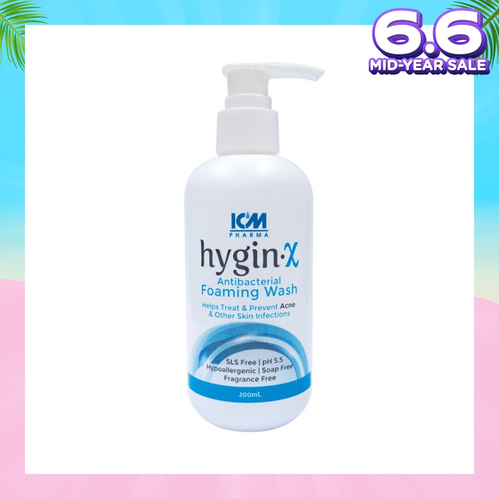 Hygin-X Antibacterial Foaming Wash 200ml