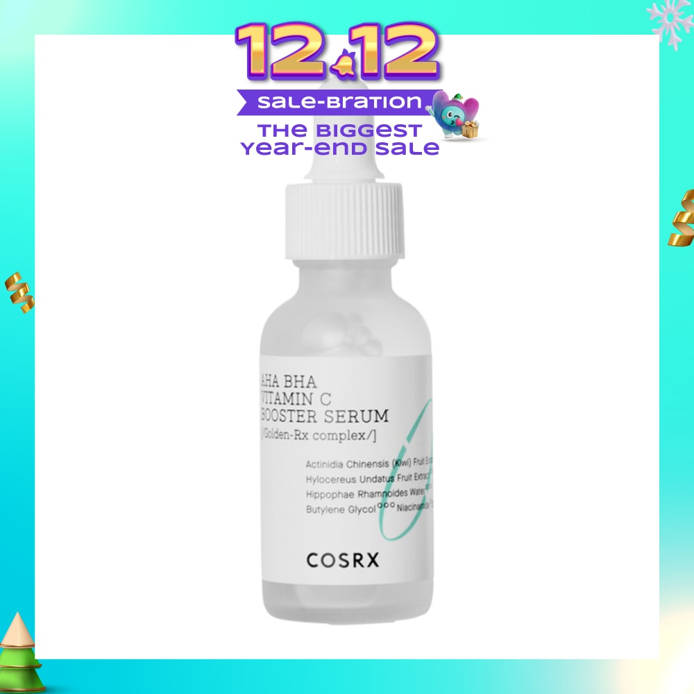 AHA BHA Refresh Vitamin C Booster Serum (Golden RX Complex) 30ml