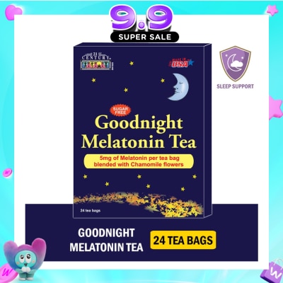 21ST CENTURY - Goodnight Melatonin Sugar-free Tea Bags Blended with Chamomile Flowers (For Relexation & Restful Sleep) 5mg x 24s image