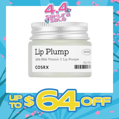 COSRX - AHA BHA Vitamin C Lip Plumper Refresh 20g (Expiry: Sep`2026)