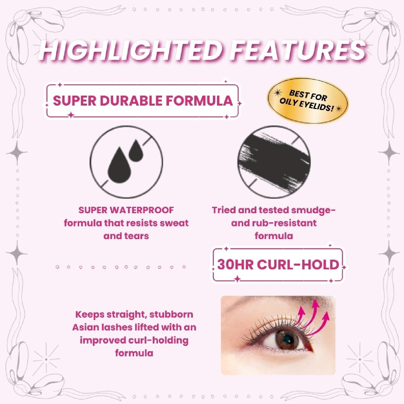 Long Up Super Waterproof Mascara #03 Gray Black 6g