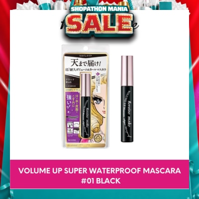 HEROINE MAKE - Volume Up Super Waterproof Mascara #01 Black 6g