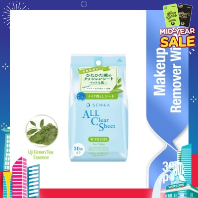 SENKA Senka Anti-Shine All Clear Sheet 30s (Fresh)