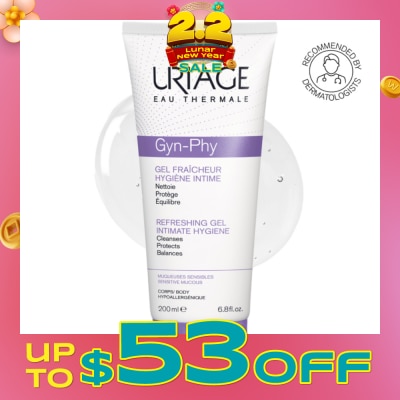 URIAGE Gyn-Phy Refreshing Gel Intimate Hygiene 200ml