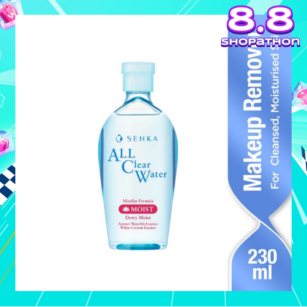 All Clear Micellar Water Moist (Remove Makeup for Moisturised Skin) 230ml