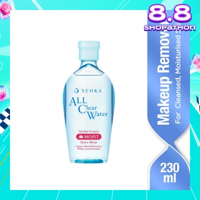 SENKA All Clear Micellar Water Moist (Remove Makeup for Moisturised Skin) 230ml