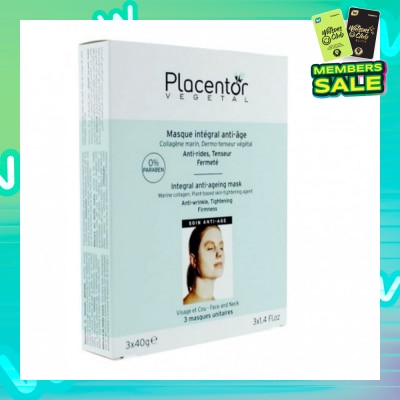 PLACENTOR VEGETAL Vegetal 21 Intensive Anti Aging Mask 3s